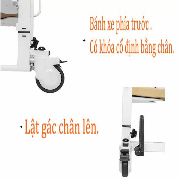 xe di chuyển nâng hạ bệnh nhân nakawa